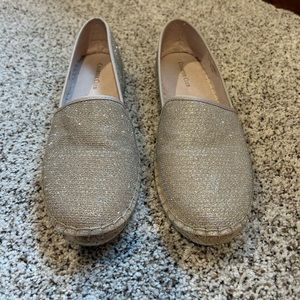 Sparkly flats